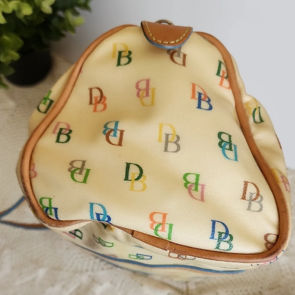 Dooney & Bourke Tan Multicolor Logo Shoulder Bag Set - Picture 5 of 15